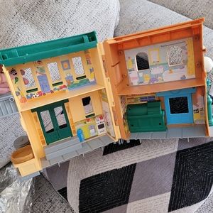 Vintage Sesame Street toy house